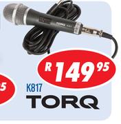 Dixon Wired Microphones With Leads Torq K817