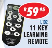 Dixon 11 Key Learning Remote