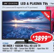 Dixon 40 Inch / 102cm Full HD LED TV