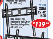 Flush Mount Slim 22-42 Inch