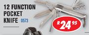 12 Function Pocket Knife 0573