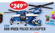 Ausini Educational Building Sets 599 Piece Police Helicopter