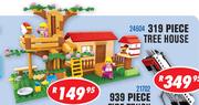 Ausini Educational Building Sets 319 Piece Tree House