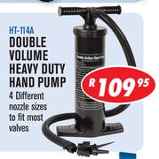 Double Volume Heavy Duty Hand Pump HT-114A