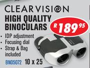 Clearvision High Quality Binoculars 10x25 BN05072
