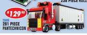 Ausini Educational Building Sets 281 Piece Pantechnicon