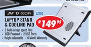 Dixon Laptop Stand & Cooling Pad LZ204