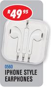 iPhone Style Earphones 0560