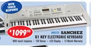 Sanchez 61 Key Electronic Keyboard ARK2173