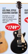 Sanchez Les Paul Style Electric Guitar SZLP1