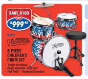 Sanchez 5 Piece Children's Drum Set MD3114