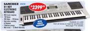 Sanchez 61 Key Electronic Keyboard ARK2181