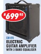 Sanchez 15W Electric Guitar Amplifiers With 3 Band Equaliser GM-815