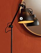 Inspire Mezzo E27 Matt Black Metal Floor Lamp