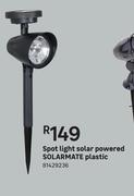 Solarmate Plastic Solar Powered Spot Light