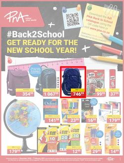 PNA : Back 2 School (1 December 2020 - 25 February 2021), page 1