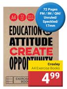 Croxley A4 Exercise Books