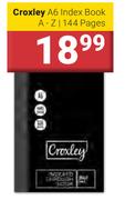 Croxley A6 Index Book A-Z/144 Pages