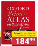 Oxford Primary Atlas For South Africa/Eng/Afr