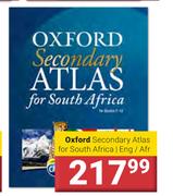 Oxford Secondary Atlas For South Africa/Eng/Afr