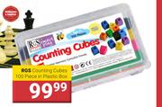 RGS Counting Cubes 100 Piece In Plastic Box