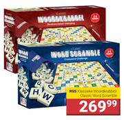 RGS Klassieke Woordkrabbel/Classic Word Scramble