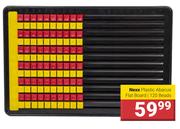Nexx Plastic Abacus Flat Board 120 Beads