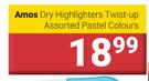 Amos Dry Highlighters Twist Up 