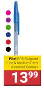 Pilot BPS Ballpoint Fine & Medium Pens