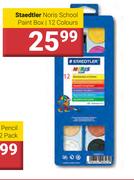Steadtler Noris School Paint Box-Pack Of 12 Colours