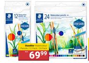 Steadtler Watercolour Pencils-Pack Of 12/ Pack Of 24