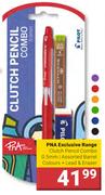 PNA Exclusive Range Clutch Pencil Combo 0.5mm + Lead & Eraser