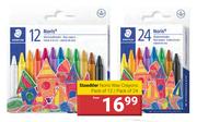 Steadtler Noris Wax Crayons-Pack of 12/ Pack Of 24