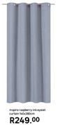 22Inspire Raspberry Ink Eyelet Curtain 140 x 280cm