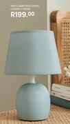 Ceramic + Fabric Table Lamp E14x1 H25cm