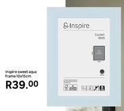 Inspire Sweet Aqua Frame 10 x 15cm