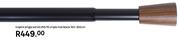 Inspire Single Ext Kit D16/19 Cripta (Mat Black) 160-300cm