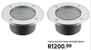 Inspire Solar Burried Ground Light (2 Piece)
