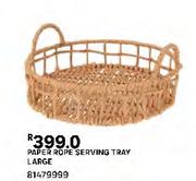 Paper Rope Serving Tray Large 81479999