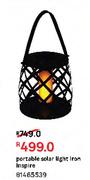 Portable Solar Light Iron Inspire 81465539