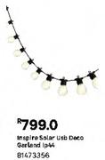 Inspire Soalr USB Deco Garland Ip44 81473356
