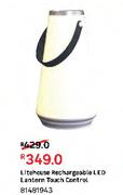 L|Tehouse Rechargeable LED Lantern Touch Control 81481943