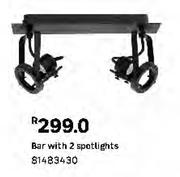 Bar With 2 Spotlight 81483430