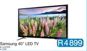 Samsung 40” LED TV