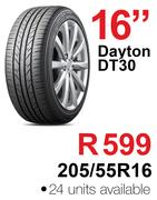 Dayton DT30 Tyre - 205/55R16