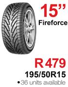 Fireforce Tyre - 195/50R15