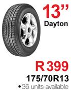 Dayton Tyre - 175/70R13