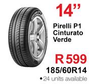 Pirelli P1 Cinturato Verde Tyre - 185/60R14