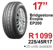Bridgestone Ecopia EP200 Tyre - 225/45R17
