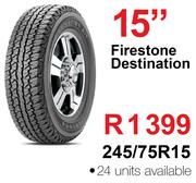 Firestone Destination Tyre -  245/75R15